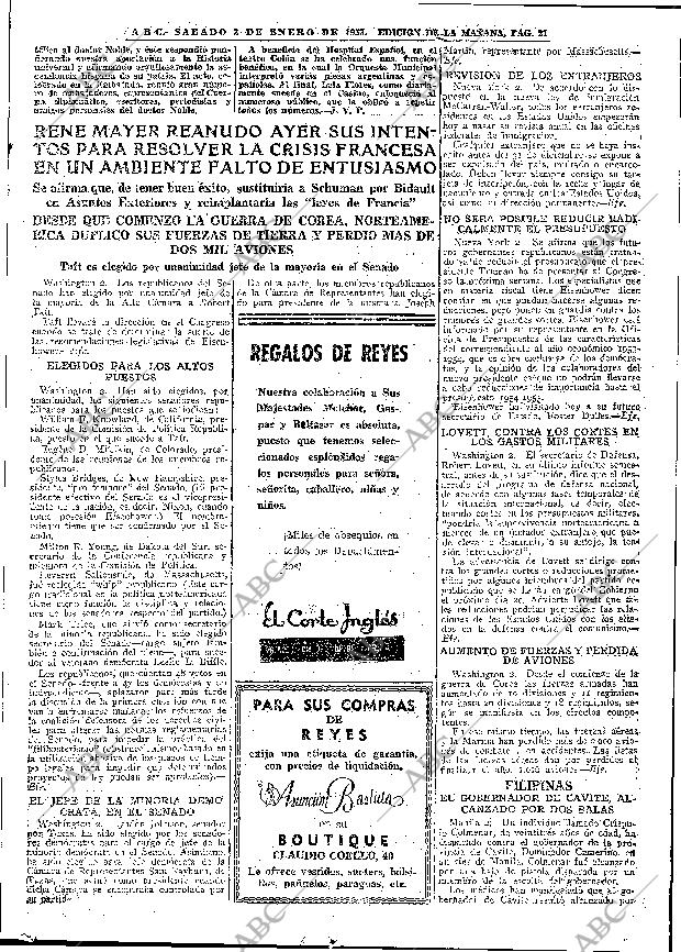ABC MADRID 03-01-1953 página 21