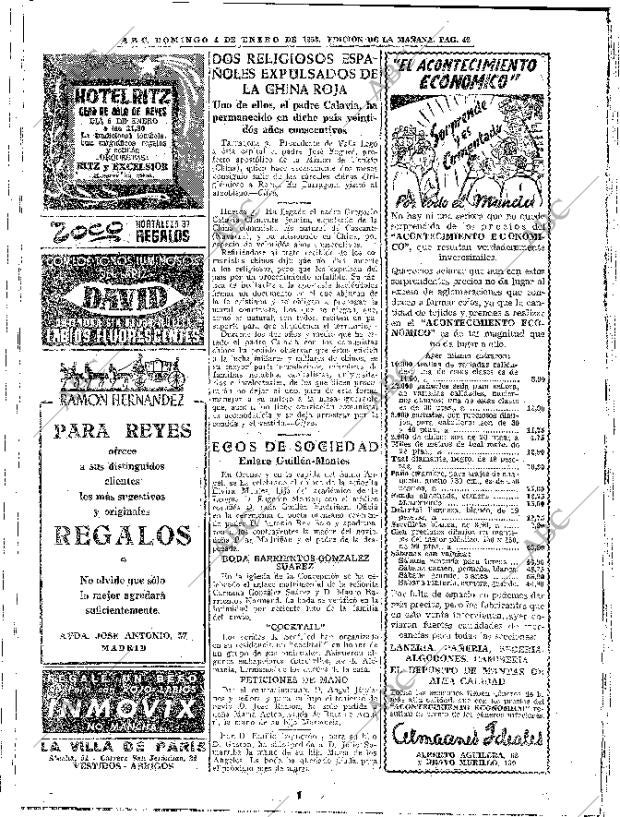 ABC MADRID 04-01-1953 página 42