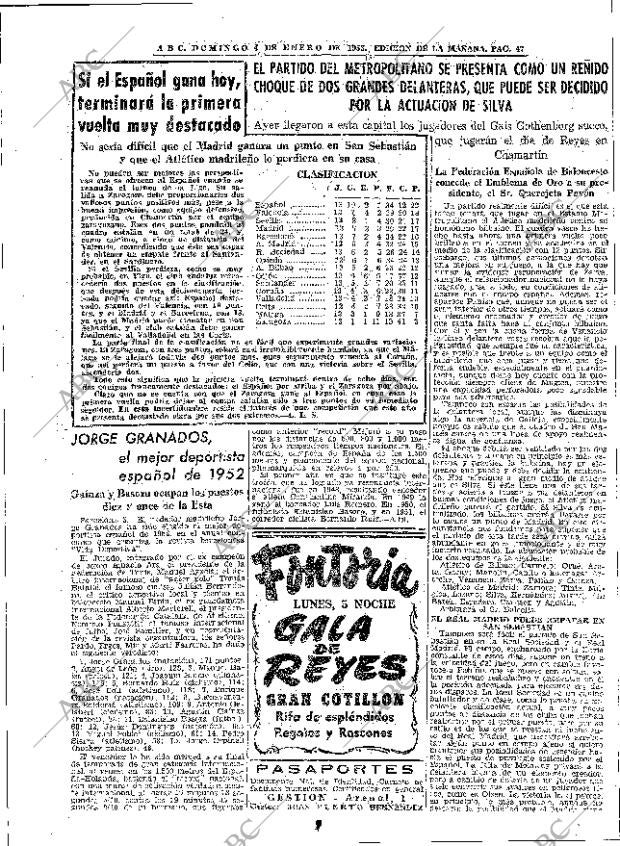 ABC MADRID 04-01-1953 página 47