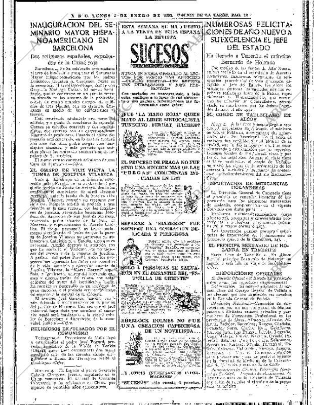 ABC MADRID 05-01-1953 página 18