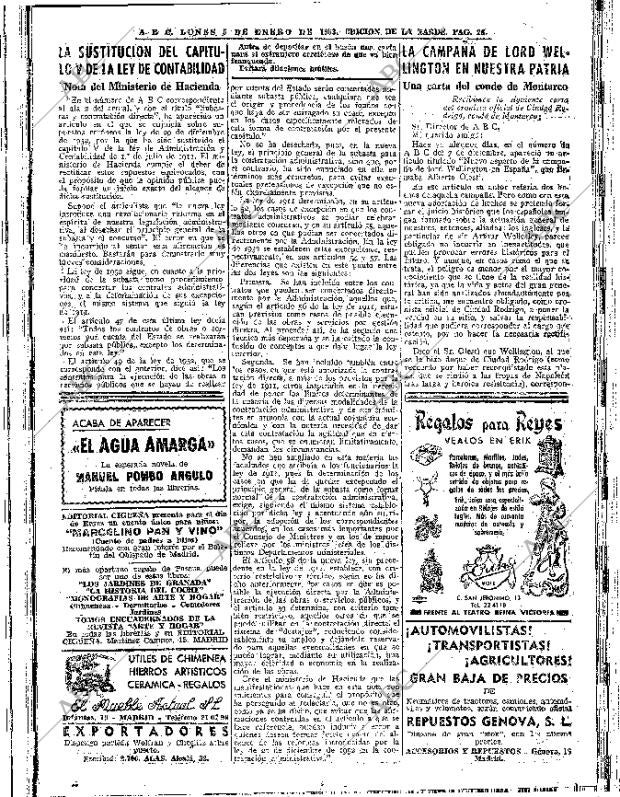 ABC MADRID 05-01-1953 página 26
