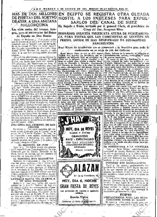 ABC MADRID 06-01-1953 página 19