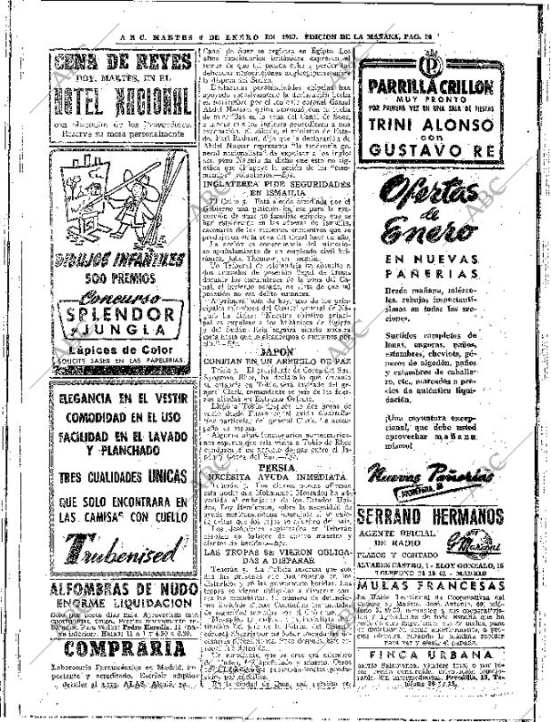 ABC MADRID 06-01-1953 página 20