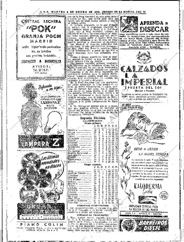 ABC MADRID 06-01-1953 página 28