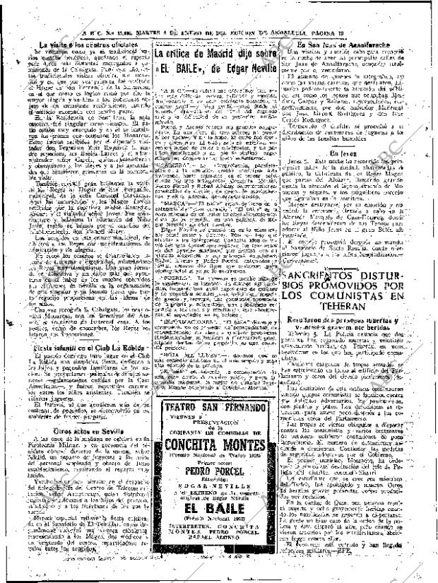 ABC SEVILLA 06-01-1953 página 10