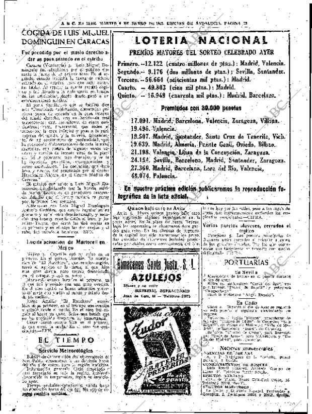 ABC SEVILLA 06-01-1953 página 23