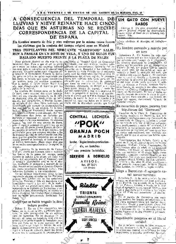 ABC MADRID 09-01-1953 página 15