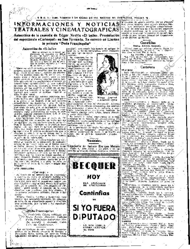 ABC SEVILLA 09-01-1953 página 18