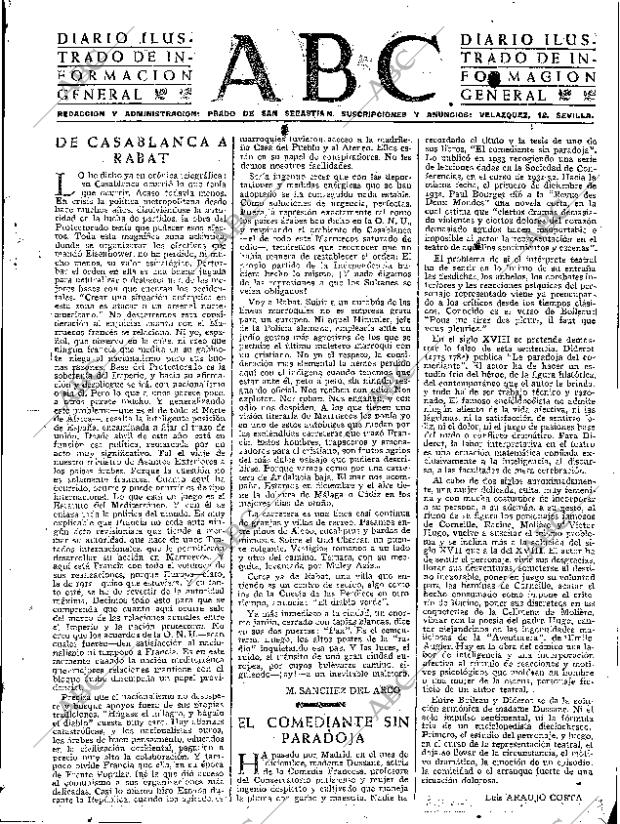 ABC SEVILLA 09-01-1953 página 3