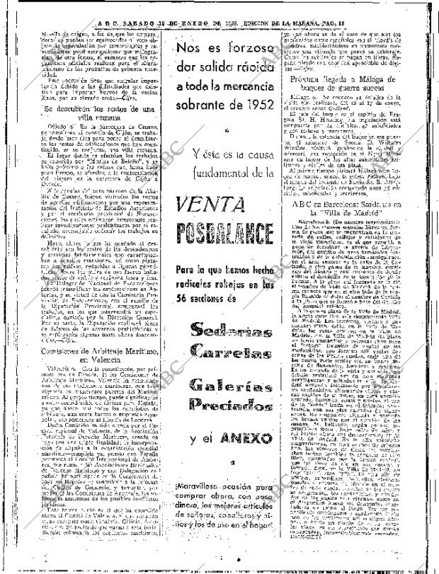 ABC MADRID 10-01-1953 página 16