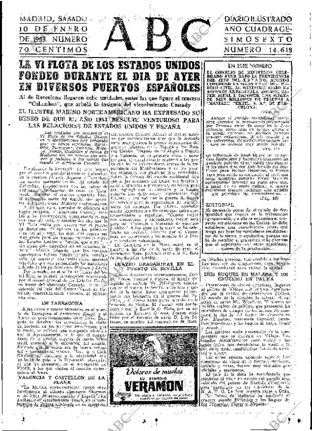 ABC MADRID 10-01-1953 página 7