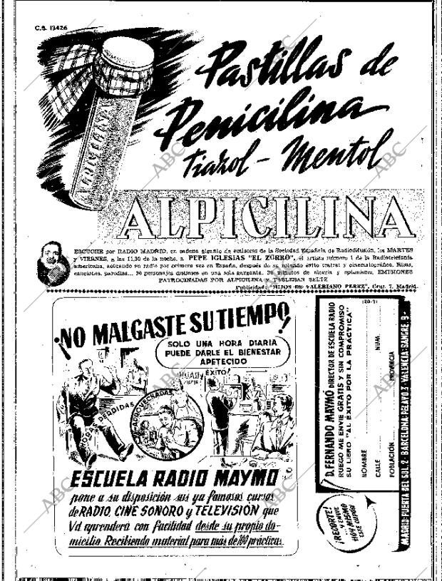 ABC MADRID 11-01-1953 página 10