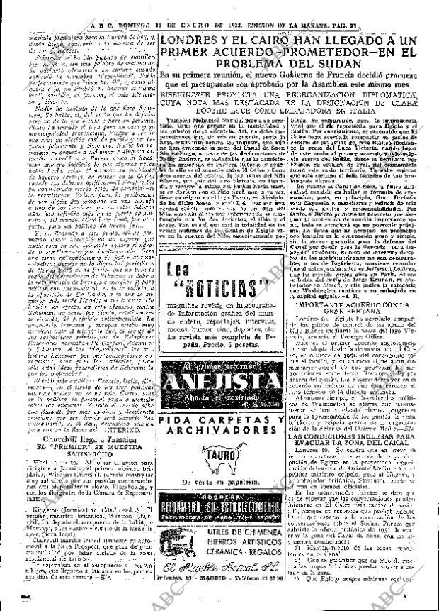 ABC MADRID 11-01-1953 página 37