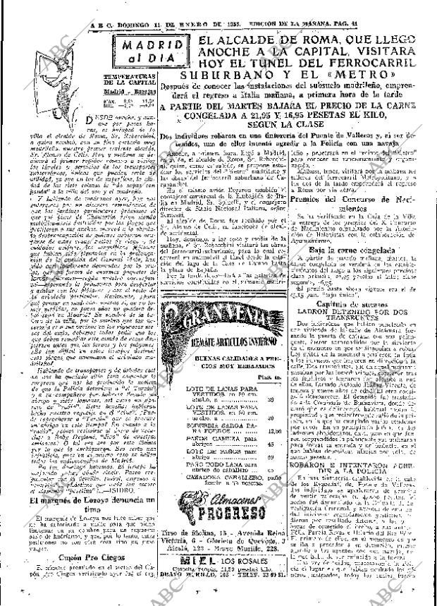 ABC MADRID 11-01-1953 página 41