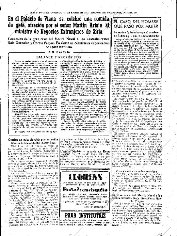ABC SEVILLA 11-01-1953 página 23