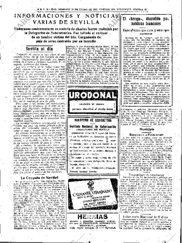 ABC SEVILLA 11-01-1953 página 31