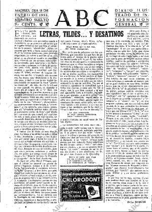 ABC MADRID 13-01-1953 página 3