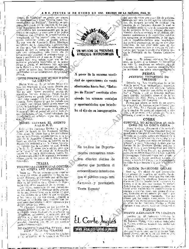 ABC MADRID 15-01-1953 página 10