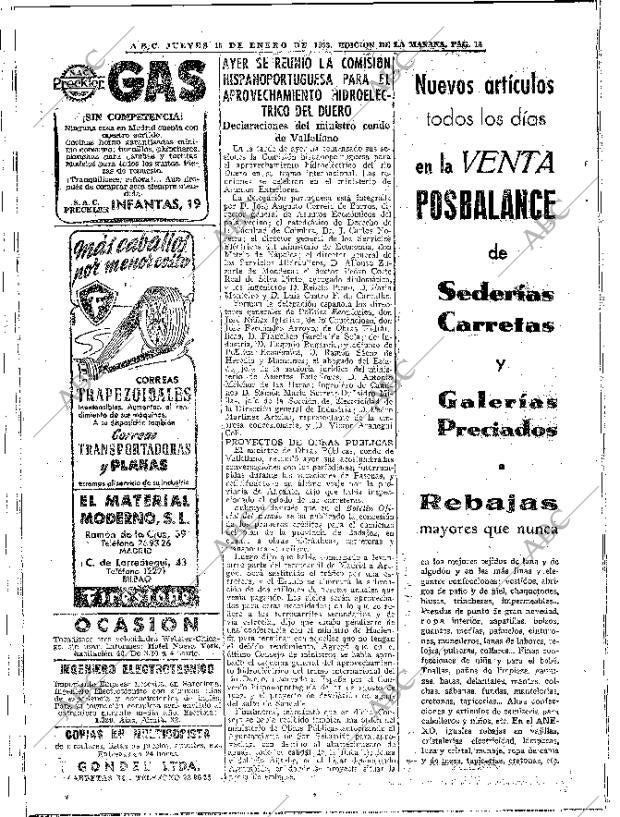 ABC MADRID 15-01-1953 página 14