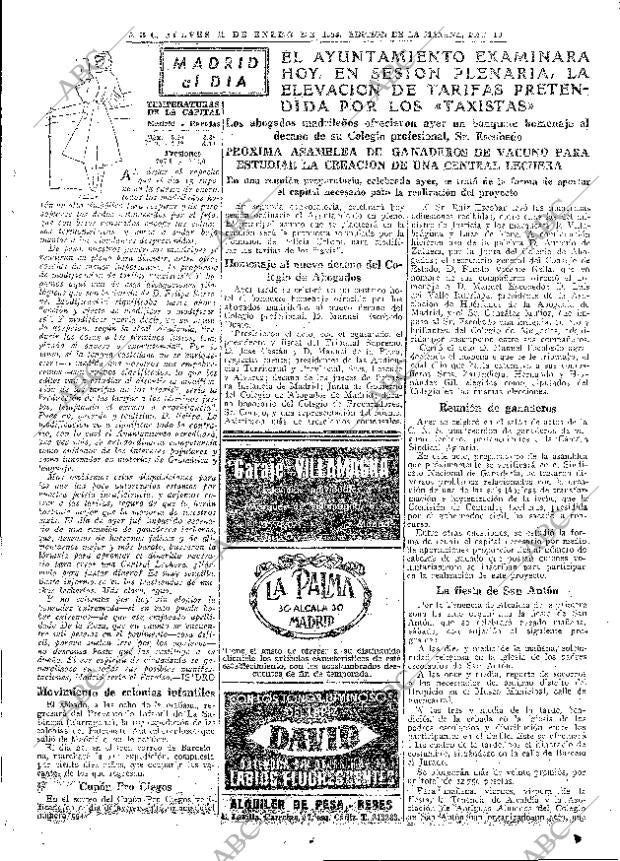 ABC MADRID 15-01-1953 página 19