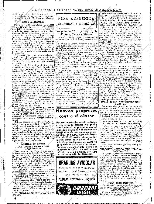 ABC MADRID 15-01-1953 página 20
