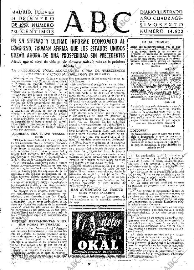 ABC MADRID 15-01-1953 página 7