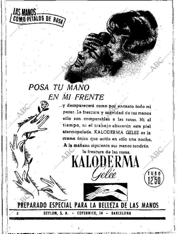 ABC MADRID 16-01-1953 página 8