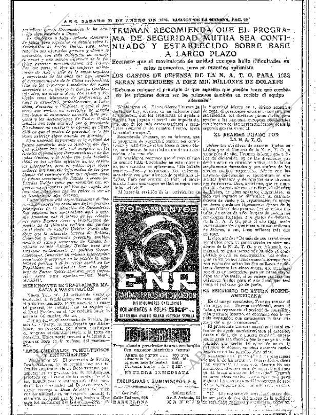 ABC MADRID 17-01-1953 página 12