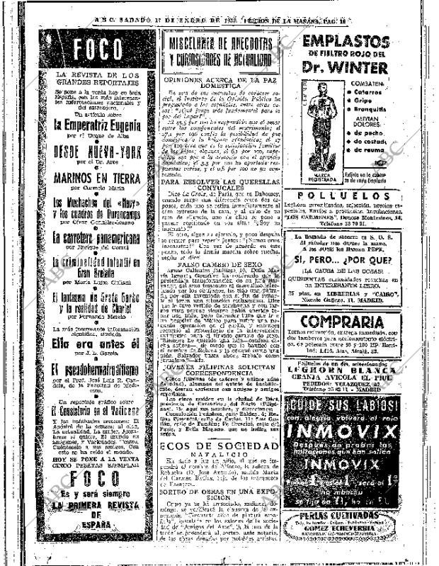ABC MADRID 17-01-1953 página 18