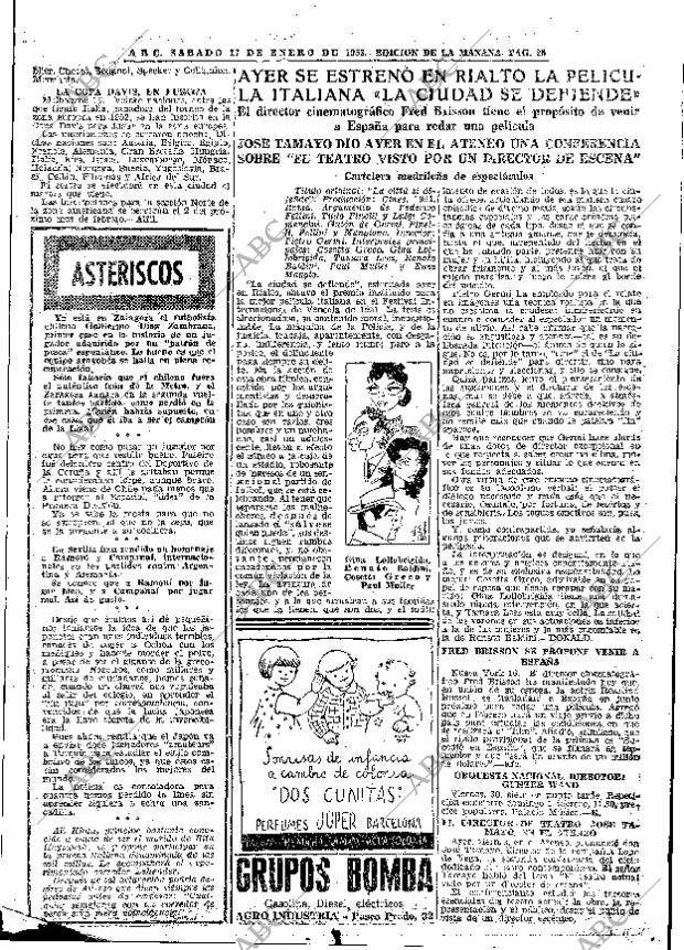 ABC MADRID 17-01-1953 página 25