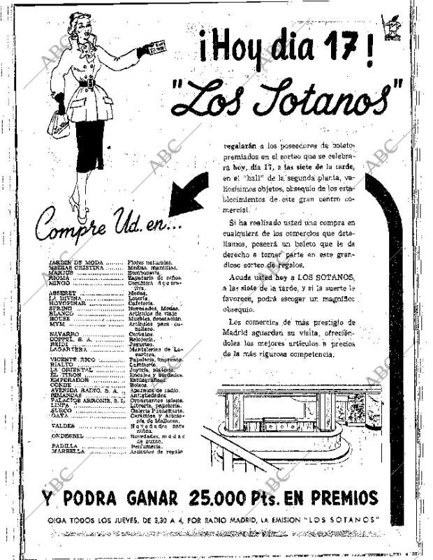 ABC MADRID 17-01-1953 página 6
