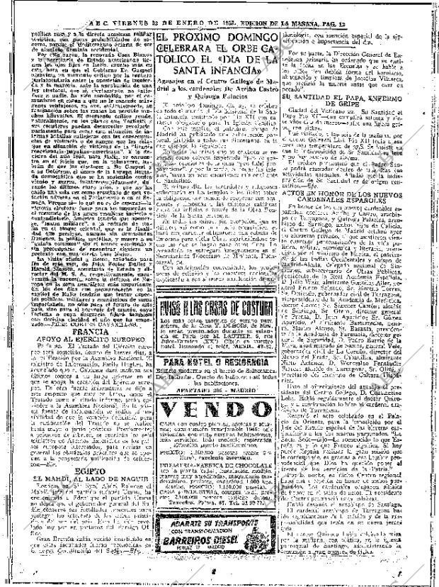 ABC MADRID 23-01-1953 página 12
