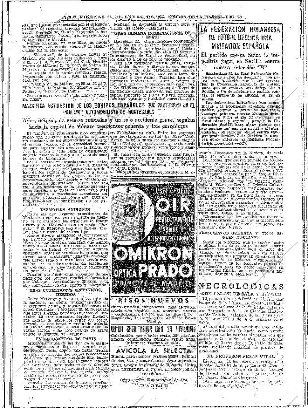 ABC MADRID 23-01-1953 página 20