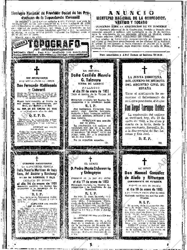 ABC MADRID 23-01-1953 página 30