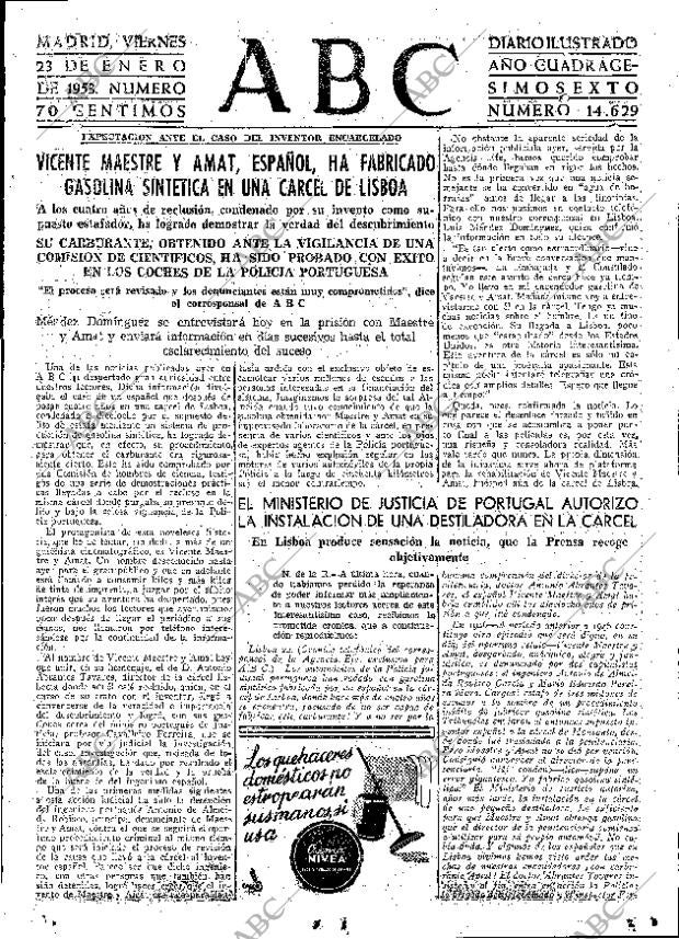 ABC MADRID 23-01-1953 página 7