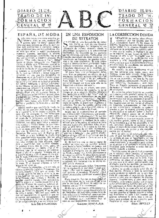 ABC MADRID 24-01-1953 página 3