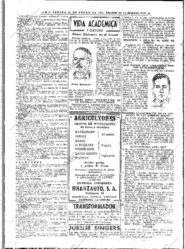 ABC MADRID 24-01-1953 página 34