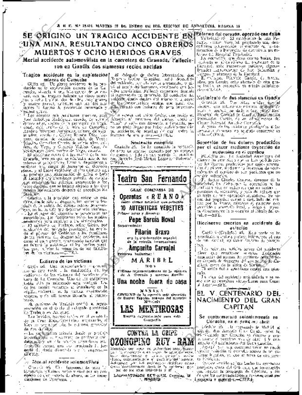 ABC SEVILLA 27-01-1953 página 15