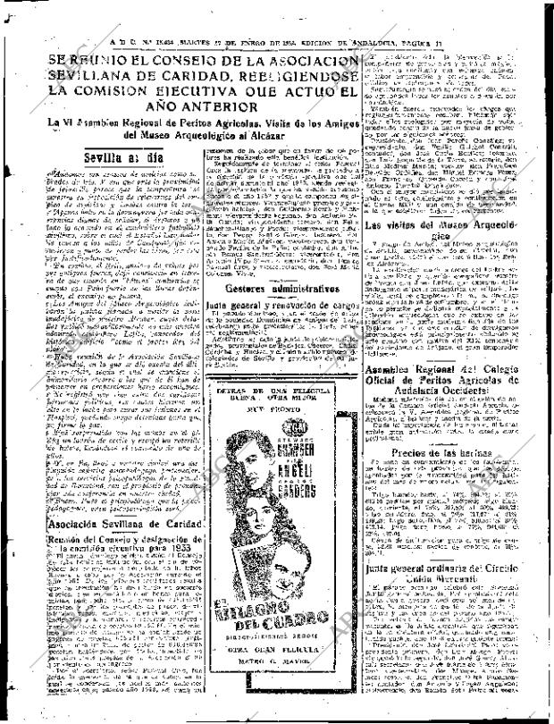 ABC SEVILLA 27-01-1953 página 17