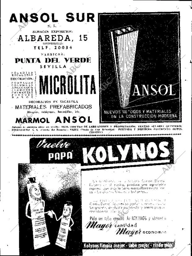 ABC SEVILLA 27-01-1953 página 6