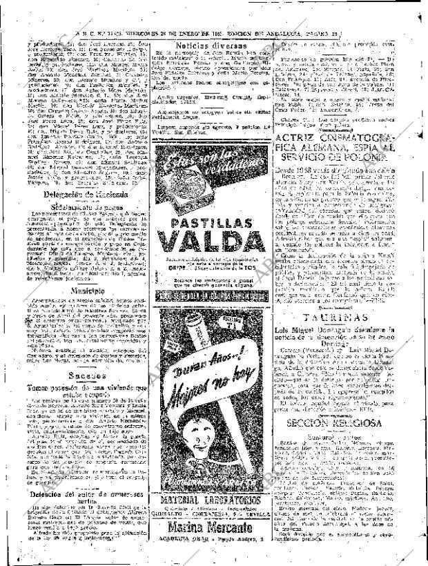 ABC SEVILLA 28-01-1953 página 16