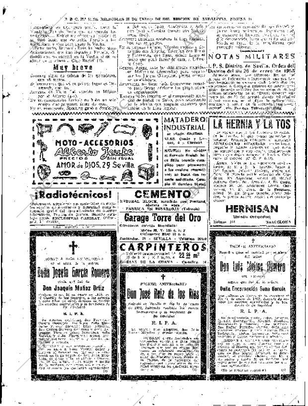 ABC SEVILLA 28-01-1953 página 21