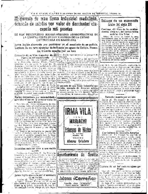 ABC SEVILLA 29-01-1953 página 11