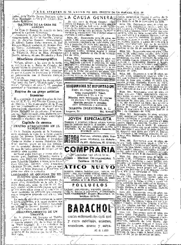 ABC MADRID 30-01-1953 página 20