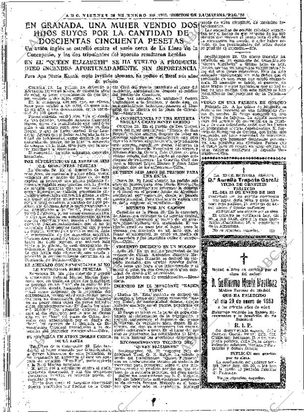 ABC MADRID 30-01-1953 página 26