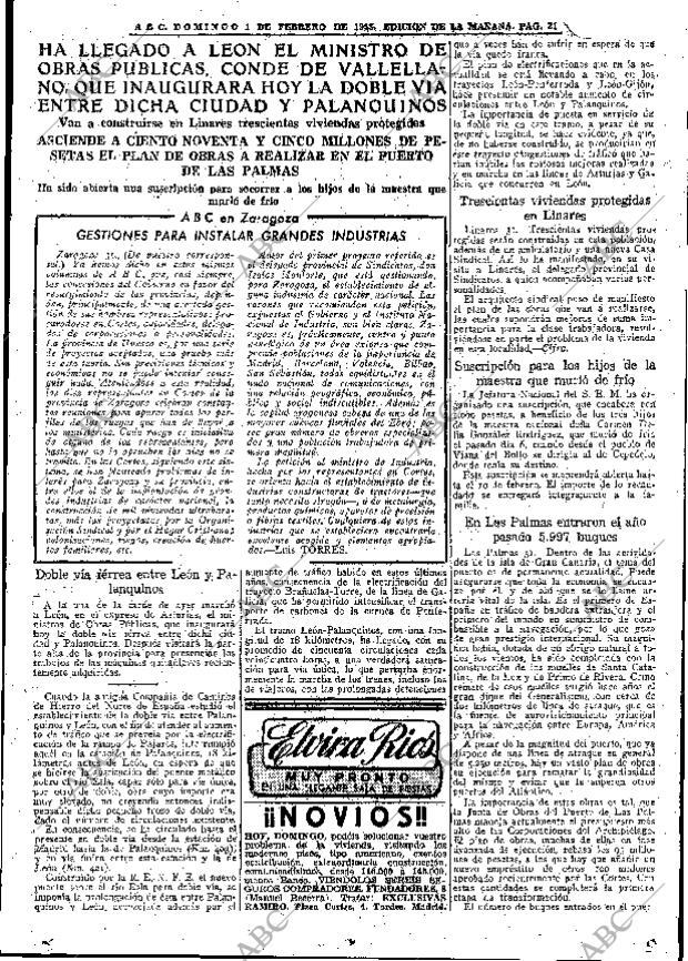 ABC MADRID 01-02-1953 página 31