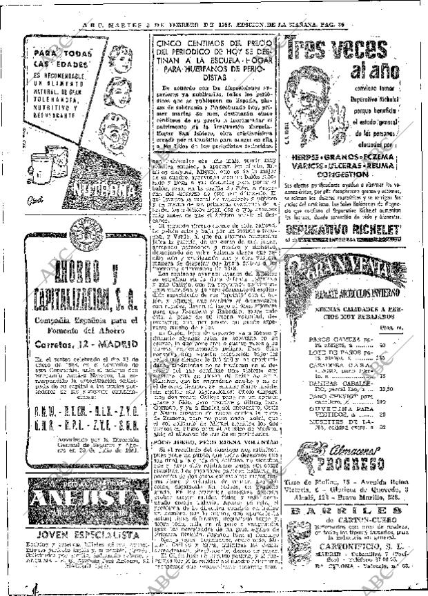 ABC MADRID 03-02-1953 página 36