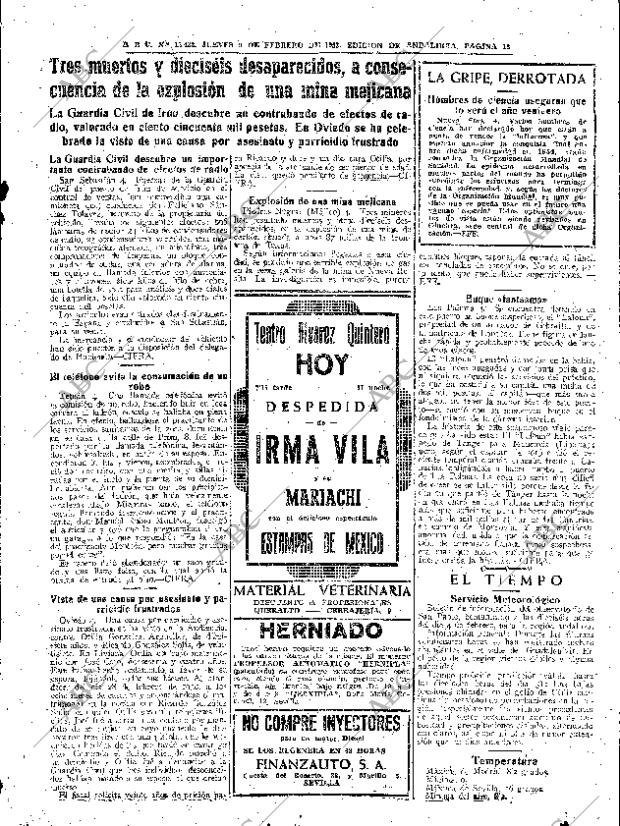 ABC SEVILLA 05-02-1953 página 13