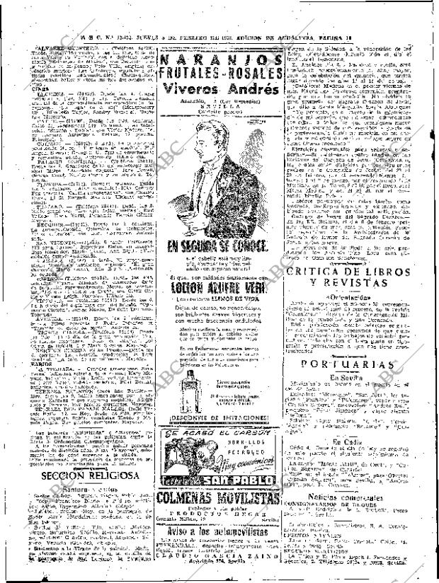 ABC SEVILLA 05-02-1953 página 18