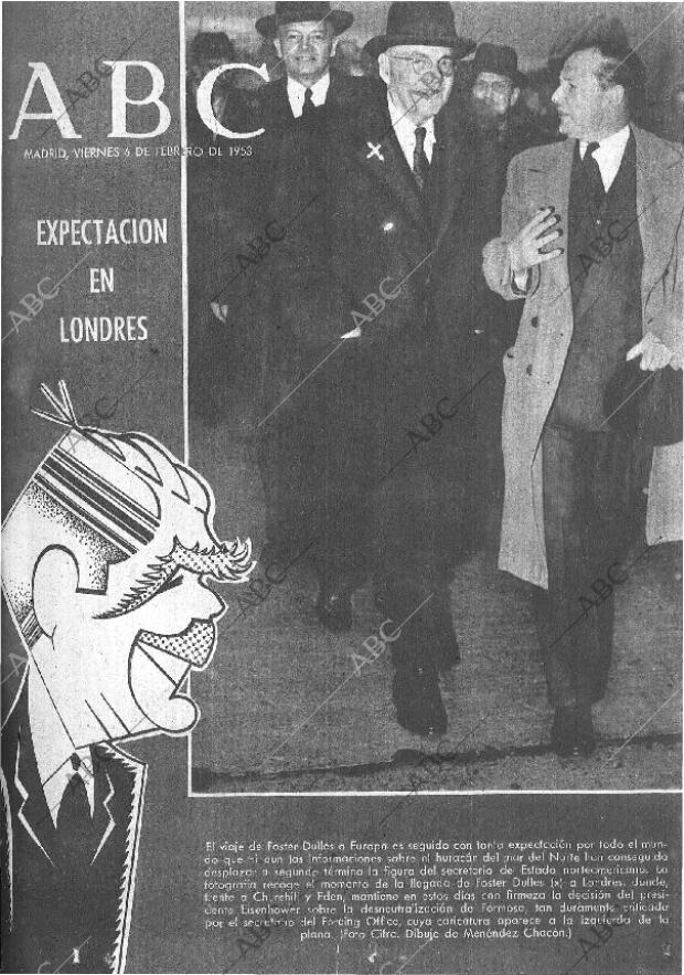 ABC MADRID 06-02-1953 página 1